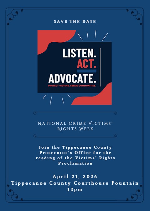 National Crime Victims’ Rights Week, Victims’ Rights Proclamation